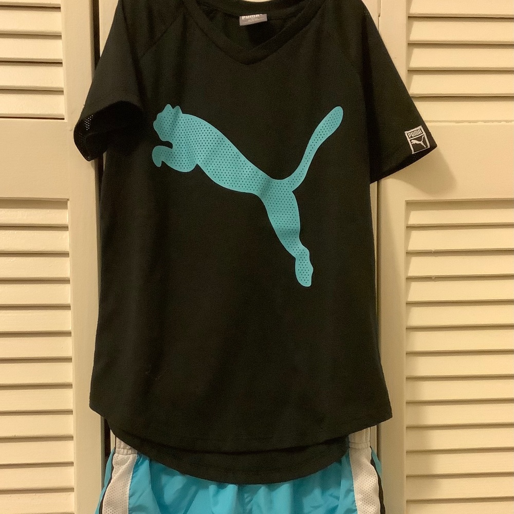 Puma running outfit